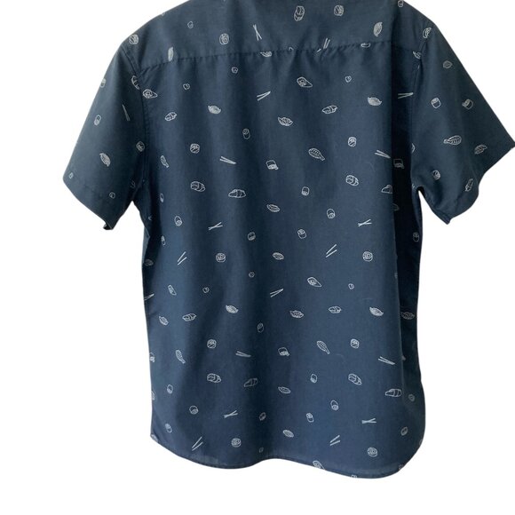 Men's Molokai Surf Sushi Print L Button-Down Fits Like a M - Picture 2 of 7